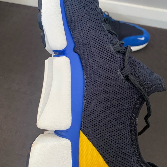 NIKE BLUE & YELLOW POCKET FLY / Size 11 - Picture 5 of 10